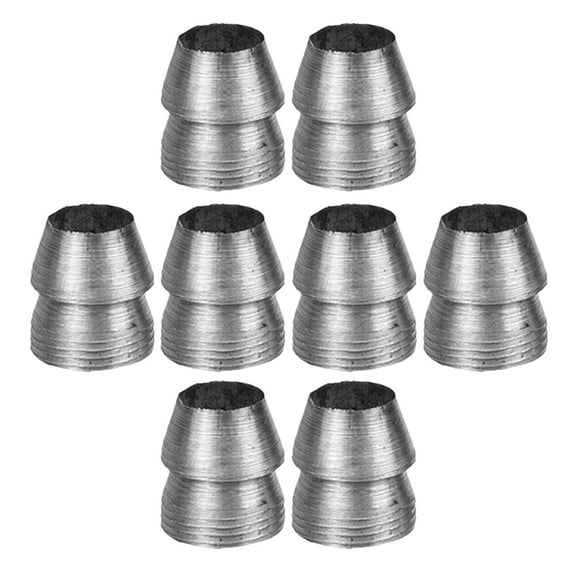 Alasum Sturdy Plated Silver Iron Wedges for Axes and Hammers Home Use 8Pcs
