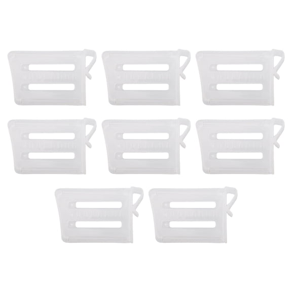 8Pcs Household Fridge Separator Clear Fridge Divider For Fridge Dividing