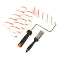 thumbnail image 1 of 8Pcs Household Roller Paint Brushes For Wall With Frame Paint Roller Set For Door Bedroom Kitchen Bathroom Living Room, 1 of 9