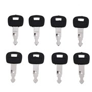 8Pcs Ignition Keys RC411-53933 459A for Kubota Mini Excavator Backhoe Skid Steer Loader KX121-3 KX161-3 KX41-3 KX71-3 KX91-3 U15 U17 U25S U35 L39 L45 L47 L48 SVL75 SVL90