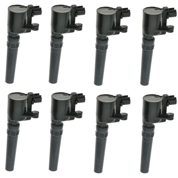 8Pcs Ignition Spark Coil Complete for ford Jaguar LS S-Type T-Bird ICA61512 Fits For 2002-2005 FORD THUNDERBIRD, 2000-2006 LINCOLN LS 2M4Z12029BC 2W4Z12029B 2W4Z12029BA 2W4Z12029BC, 2W4Z12029BD,AJ813