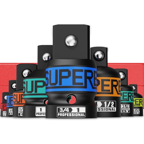 8Pcs Impact Socket Adapter Set