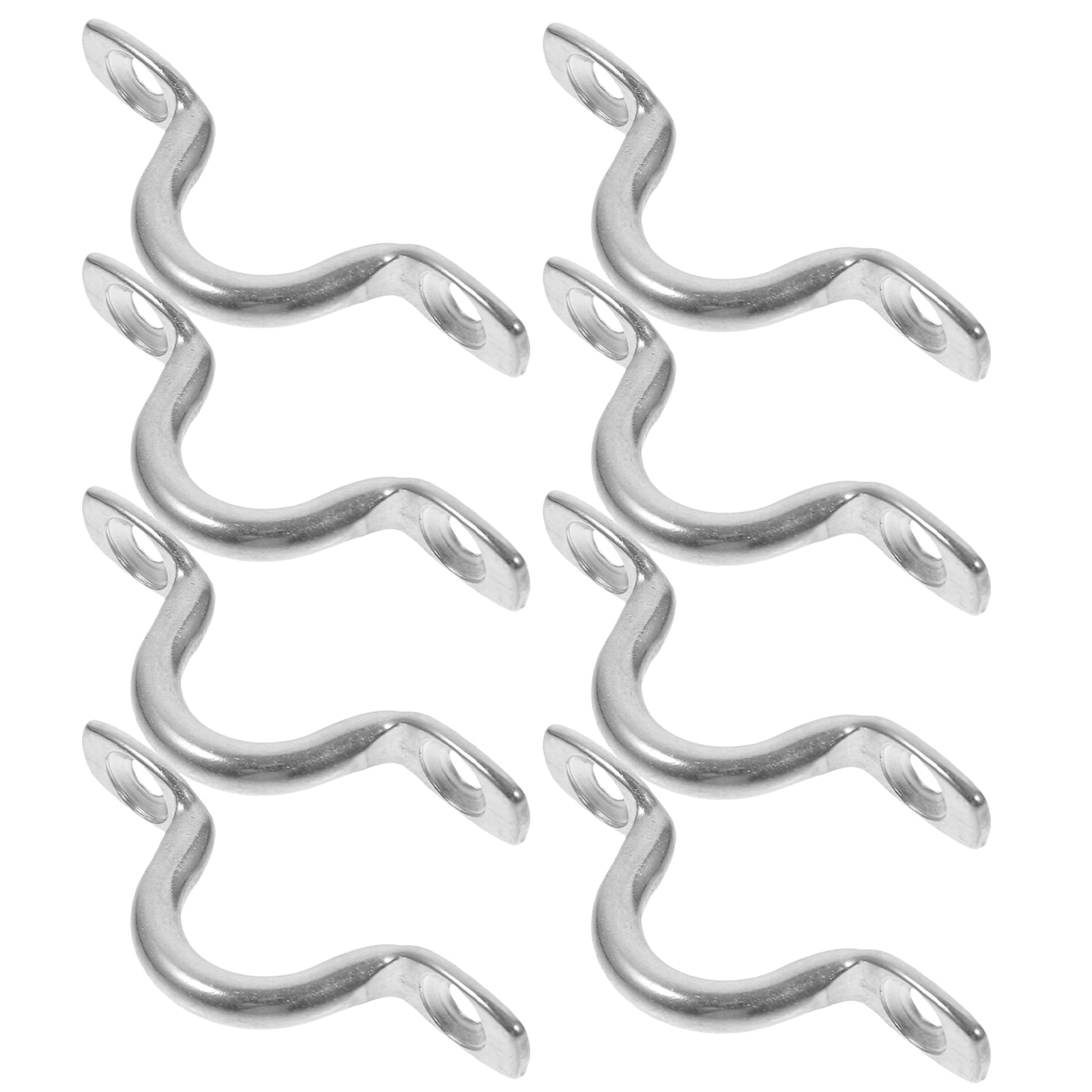 Lot De 10 Plaques Œillet Inox 316 - Fixation Kayak, Bateau, Marine, M5, 72 Mm - 5