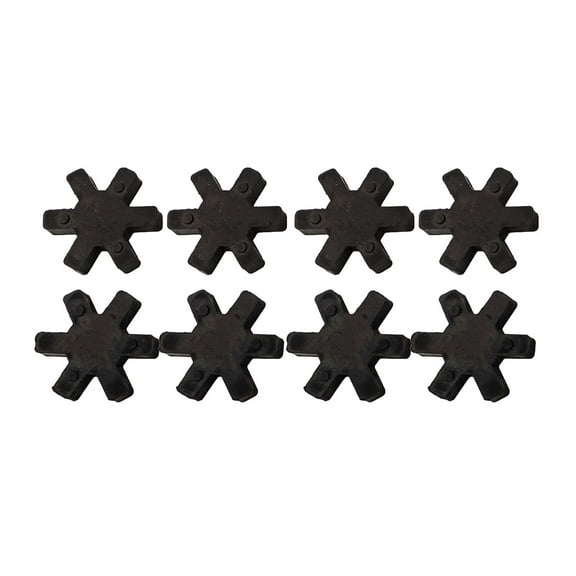 8Pcs L095 Flexible Rubber Spider Insert Fit L-095 for Lovejoy L-Jaw Coupling