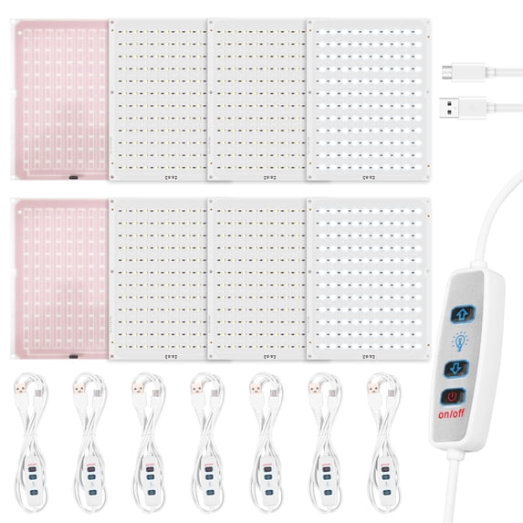 8Pcs LED Backlight Board Kit for H2D/H2S/X1/X1C/P1/P1S/A1 3D Printer DIY Printing Project 3D Printer Accessories for Home Office