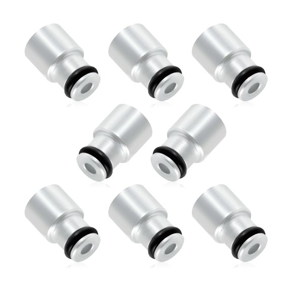 8Pcs LS3 LS9 LS7 L76 Shorty Fuel Injector Adapter Spacer for LS2 LS1 Manifold