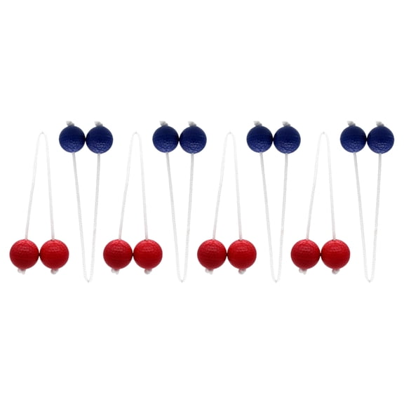 8Pcs Ladders Ball Ladders Toss Game Ball Outdoor Lawn Yard Golf Throwing Ball