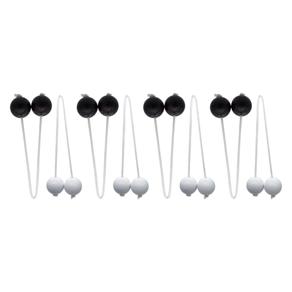 8Pcs Ladders Golfs Ball Replacement Hard Golfs Training Ball Ladders Toss Game Ball for Outdoor Sport Throwing Game