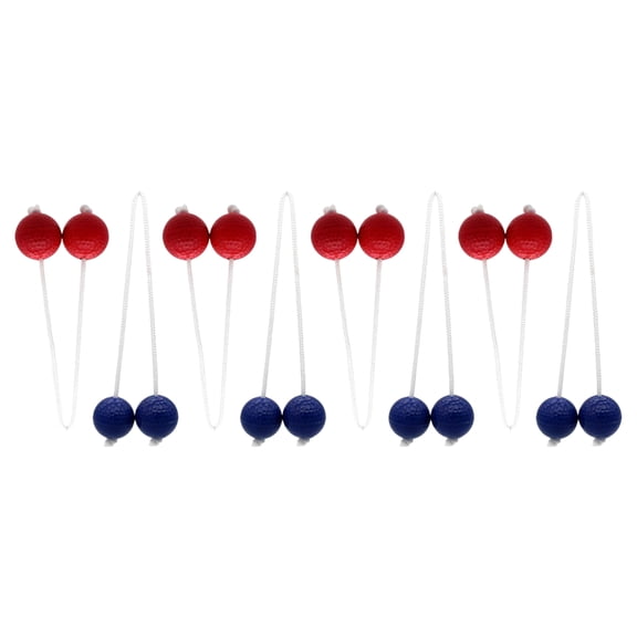 8Pcs Ladders Toss Ball Replacement Hard Golfs Training Ball Outdoor Ladders Ball for Adult Family Easy to Use
