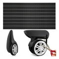 thumbnail image 1 of 8Pcs Luggage Wheel Covers, Silicone Cover Protector Suitcase Silent Protection Compartment, 1 of 4