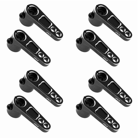 8Pcs Metal 25T Servo Horn Servo Arm Compatible with Futaba Savox Servo for 1/8 1/10 RC Off-Road Drift Car,2