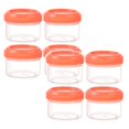 thumbnail image 1 of 8Pcs Mini Clear Jars With Leakproof Lids Round Clear Container 35Ml Refillable Storage Containers For Home And Kitchen Organizing Food Storage 1.8X1.8X1.9", 1 of 3