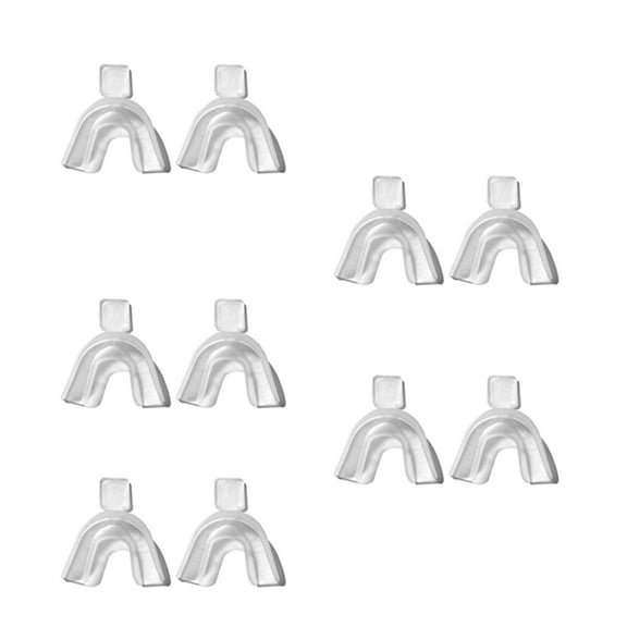 8Pcs Mouth Guard At Night For Clenching Teeth Night Guard For Teeth Grinding Moldable Mouth Guard For Grinding Teeth Teeth Protectors From Grinding Day Teeth Grinding Mouth Guard For Sleep Night