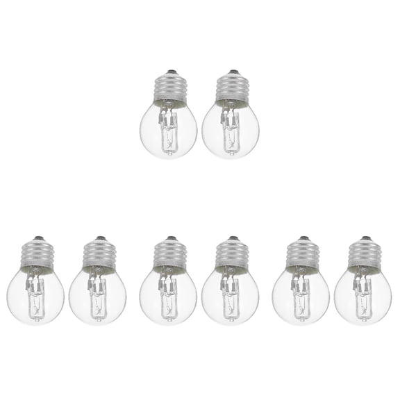 8Pcs Oven Light E27 Heat-resistant Appliance Replacement Bulb for Oven Stove