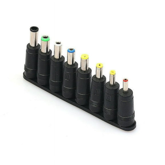8Pcs Pc Notebook Laptop Ac Dc Power Charger Adapter Tips Connector YIWEI