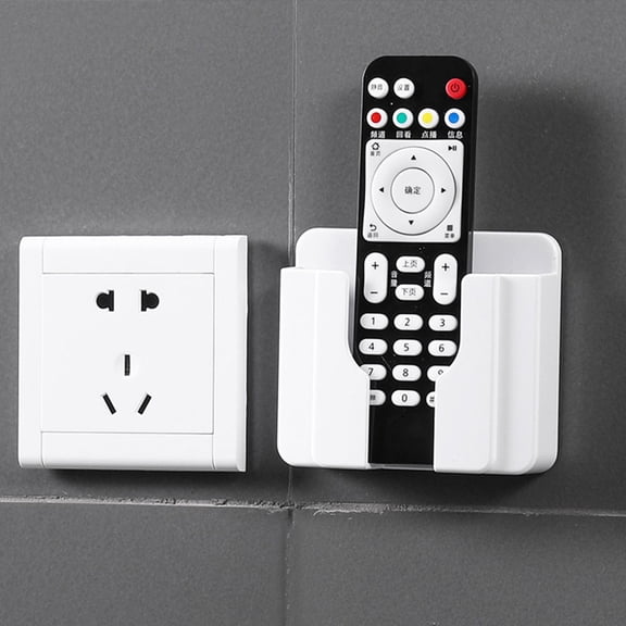 LITINKIMI 8Pcs Phone Charging Storage Boxes Wall Mounted Plastic Cellphone Storage Cases