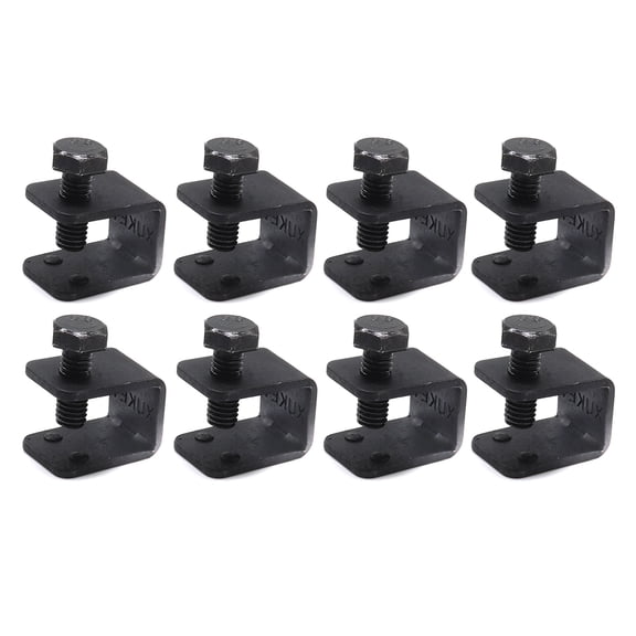 8Pcs Plastic Rivet Fastening Nut Car Mud Screws Replacement Screws Mudguard Bumper Clamp