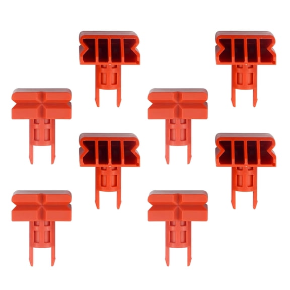 8Pcs Plastic Rotating Hooks Set for Garage Wall Organization 79-010-4 807530-02 Workmate Swivels Grip Pegs