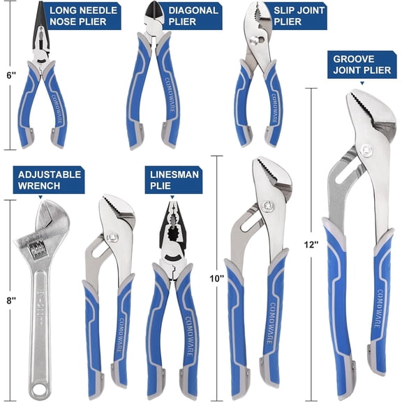 8Pcs Pliers Set