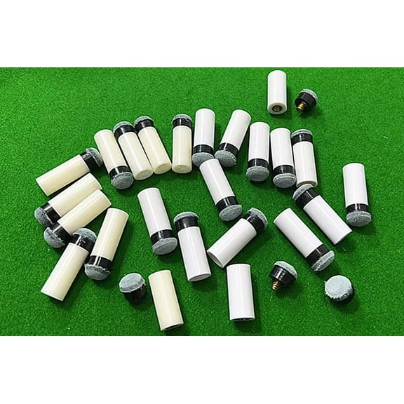 Bardistic 8-Piece Pool Cue Tips Replacement Kit for Billiard Stick Repair and Maintenance