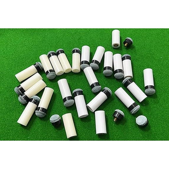 TABLZONE Billiard Cue Tips Multi-Color Plastic Metal for Billiards Use ...