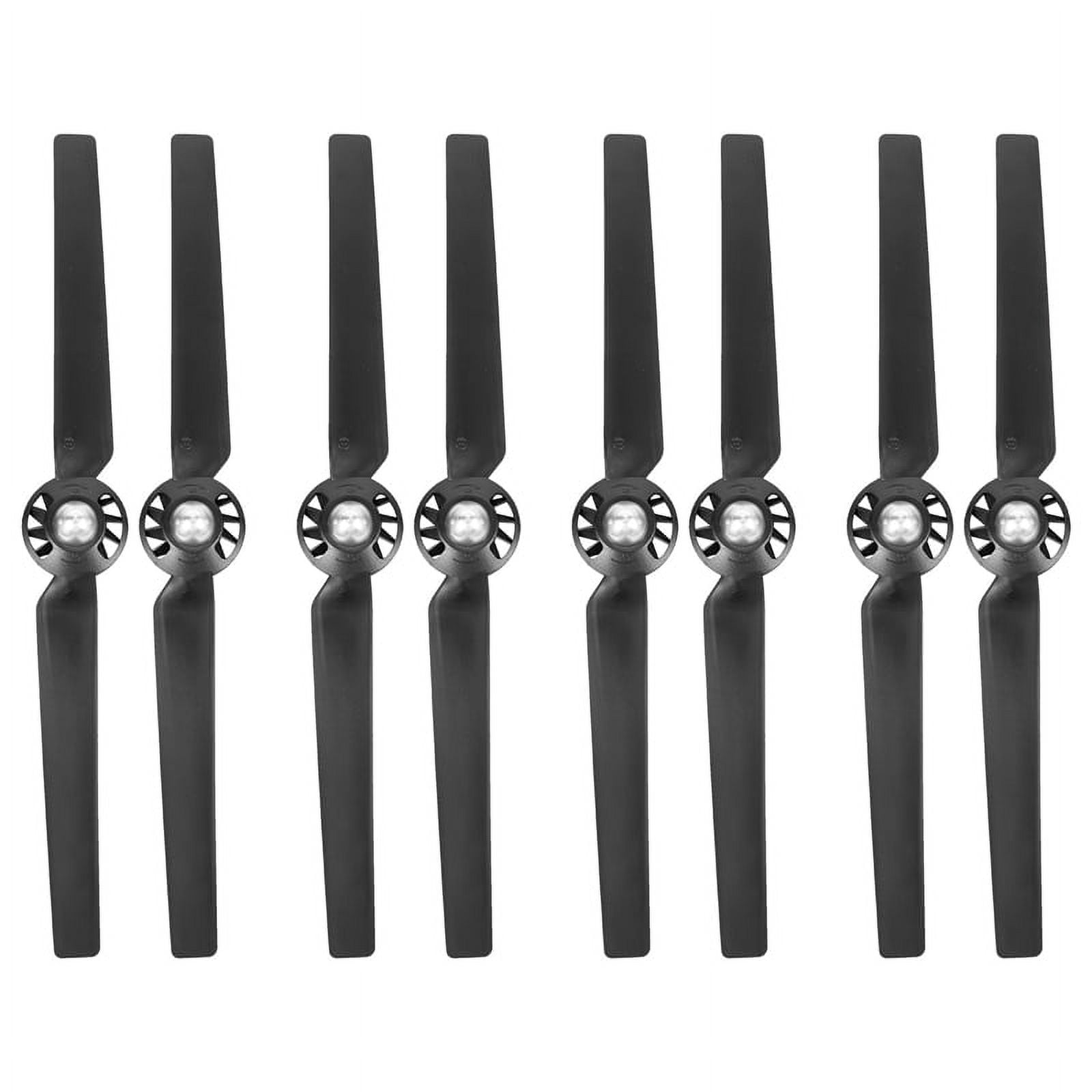 8Pcs Propeller for Yuneec Q500 Typhoon 4K Camera Drone Spare Parts Quick Release Self Locking Props Replacement Blade(Black)