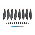 8Pcs Propellers Low Noise Stable Flight Double-sided Color Stripes