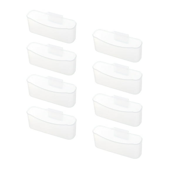 ADDHAT 8-Piece Refrigerator Condiment Organizer Set, PP Hanging Storage Boxes for Fridge, Kitchen Storage Solution