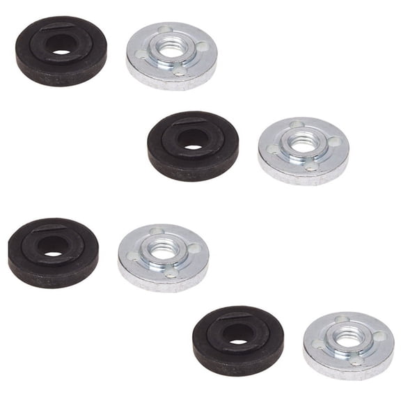 8Pcs Replacement Angle Grinder Part Inner Outer Flange for 9523,4 x Angle Grinder Nuts,As shown