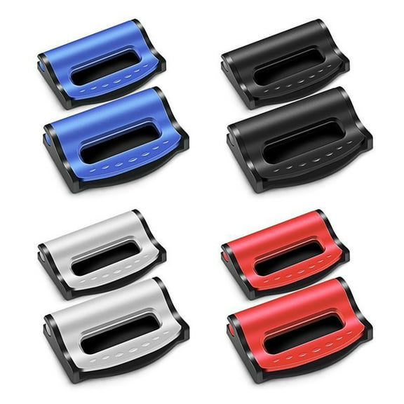 8Pcs Seat Belt Clip Adjuster, Universal Car Seatbelt Adjuster, Safety Belt Adjuster, Seat Belt Locking Clip for Comfort, Seat Belt Stopper, Auto Shoulder Neck Strap Positioner