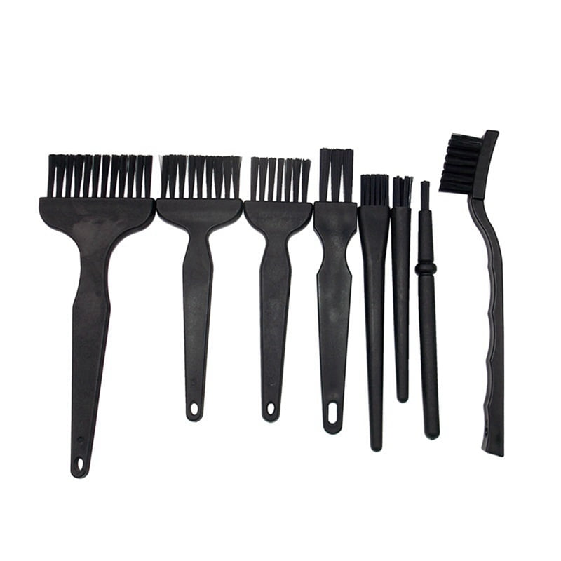 8Pcs/Set AntiStatic Brush Esd Safe Cleaning Brush Set for Mobile Phone Pcb Bga Repair Cleaning