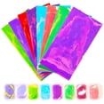 thumbnail image 1 of 8Pcs/Set Aurora Dazzling Nail Stickers Colorful Transfer Paper Candy Color DIY Nail Art Decals, 1 of 9