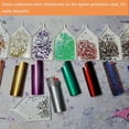 thumbnail image 1 of 8Pcs Set Metal Lighter Case Cover Holder for BIC Full Size Lighter J6, 1 of 3
