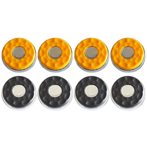 8Pcs Shuffleboard Pucks Indoor Shuffleboard Games Replacements Matt Surface for