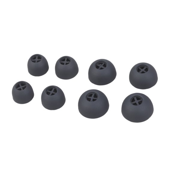 8Pcs Silicone In-Ear Earphone Case for 3 Earplug Cover Ear Caps Pad Earbuds Eartips