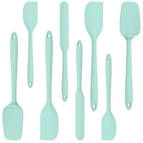 8Pcs Kitchen Appliances Silicone Spatula Set Non-Slip Handle Versatile Heat-Resistant Cooking Baking
