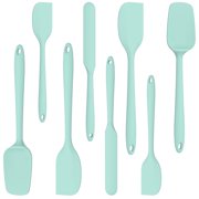 8Pcs Kitchen Appliances Silicone Spatula Set Non-Slip Handle Versatile Heat-Resistant Cooking Baking