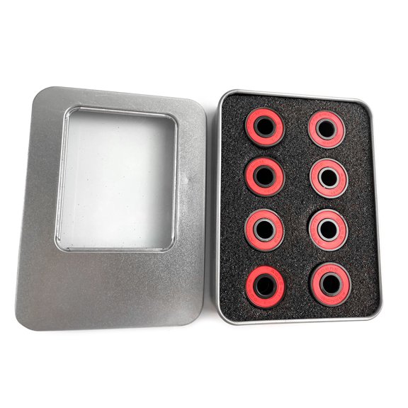 8Pcs Skateboards Bearing Highly Speed Alloys Hybrids Ceramics Bearings Inlines Skate Industrial Equipment