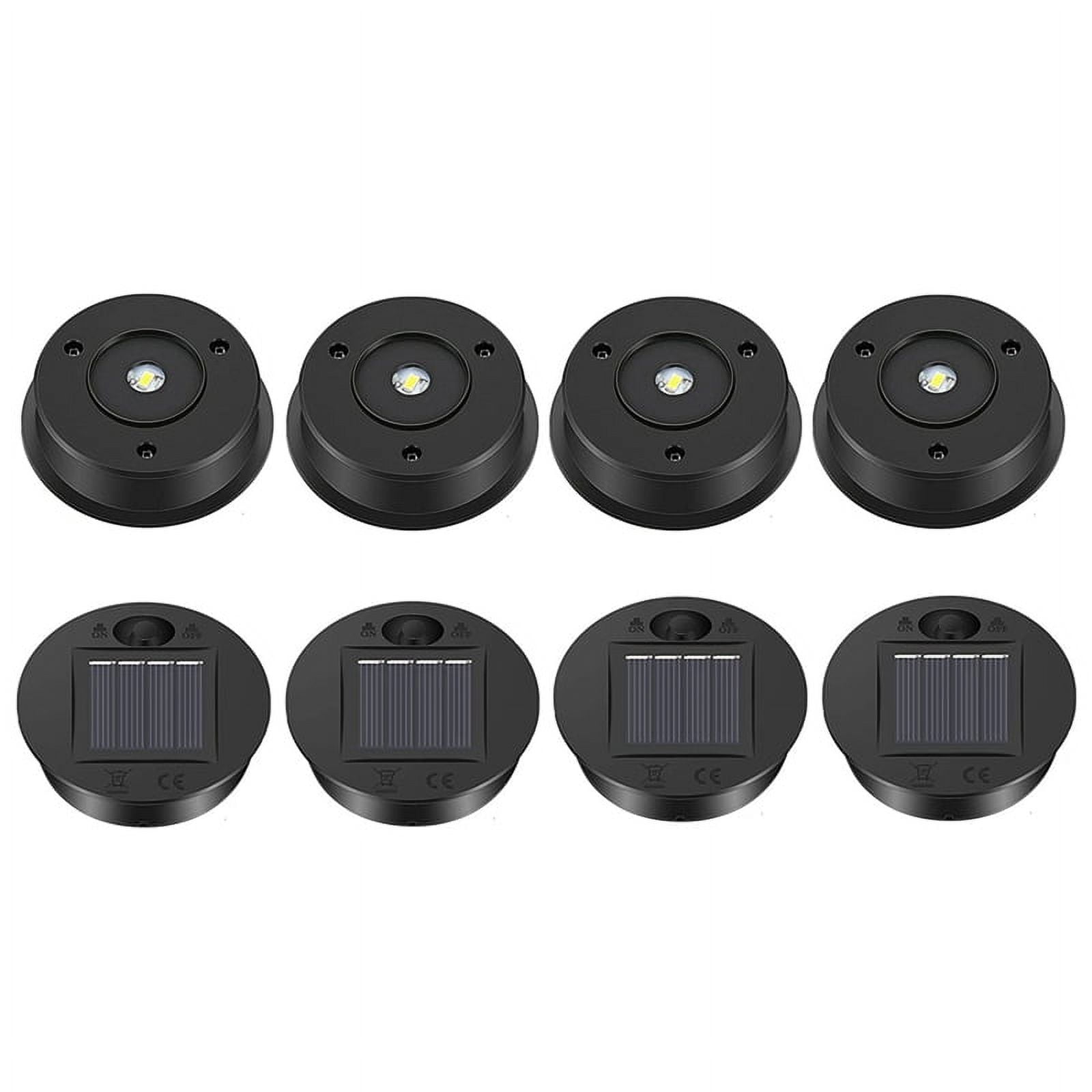 8Pcs Solar Lights Replacement Top Solar Lantern Parts for Outdoor