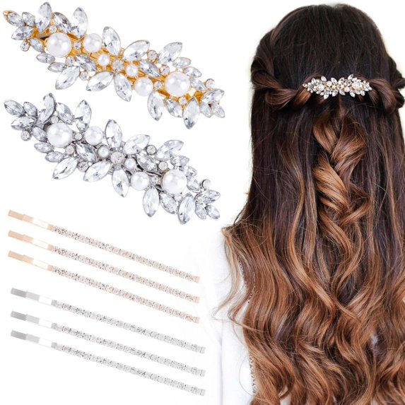 Maid Of Honour Pearl Hair Claw Clip | Hen Party Accessories & Decor | Team Hen