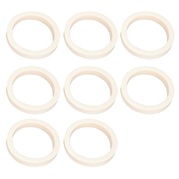 8Pcs Sponge Foams Rings Bikes Shock Absorbers for Bikes, Bikes Fork Oil Sponge Replacement Bikes Front Fork Oil Sponge