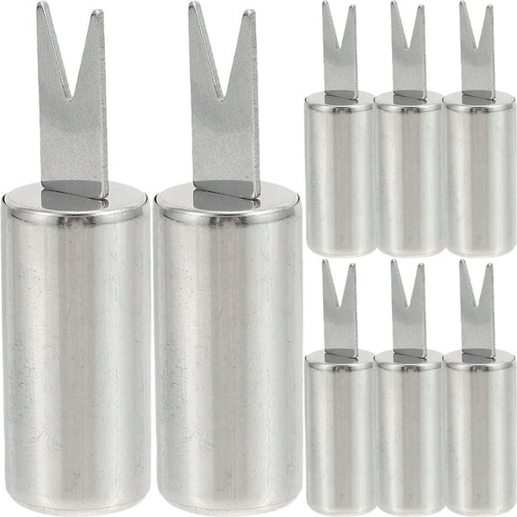 8 Pieces Stainless Steel Corn Skewers Set, Multi-Functional BBQ Corn Forks for Grilling, Professional BBQ Accessories