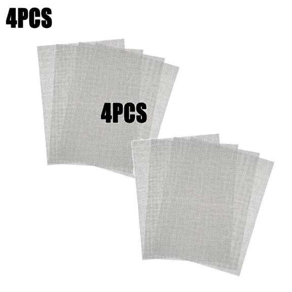 8Pcs Stainless Steel Woven Wire Mesh Panels Metal Mesh Sheet Mesh Drain Cover Mesh Proof Control Mesh Wire Mesh 1Mm Hole For Airbricks A5 Strainers
