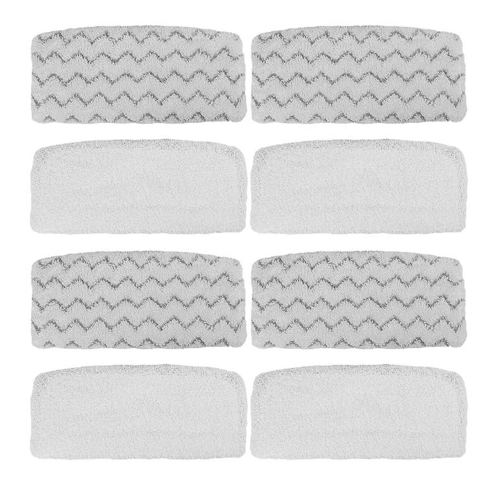 8Pcs Steam Mop Replacement Pad Wiper Head Suitable for 1132 1252 Series