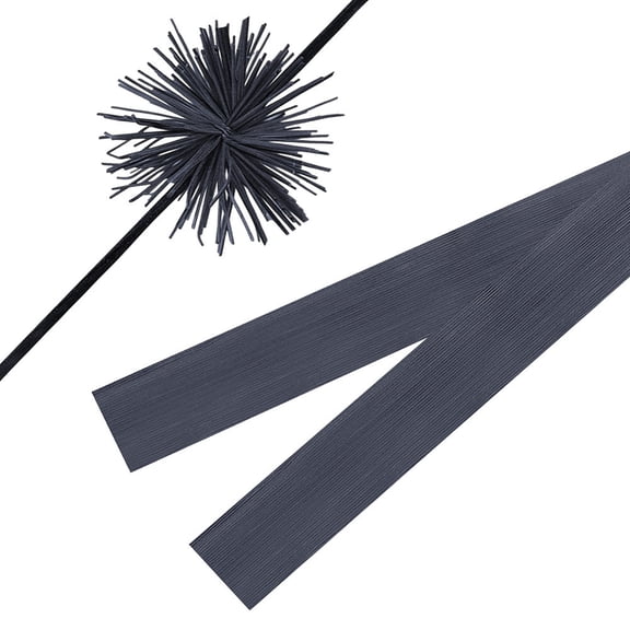 8Pcs String Silencer 7x1.1inch Archery Bowstring Whisker String Whisker Reduces String Noise for Recurve