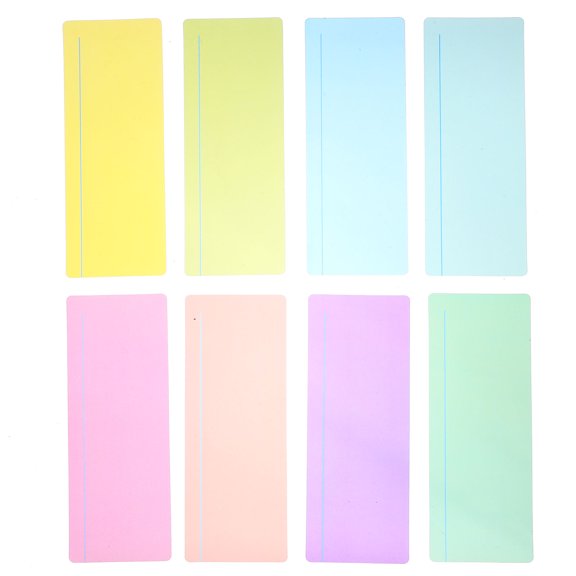 SEWCHICS Reading Tracking Markers for Kids Clear Overlay Bookmarks for Reading Assistance and Eye Tracking