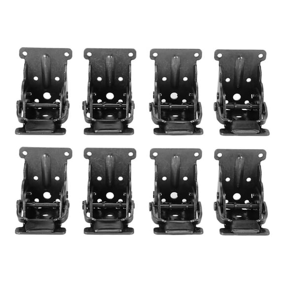 8Pcs Support Frame Self-Locking Hinge Table Leg Fittings and Gussets