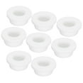 thumbnail image 1 of 8Pcs T Type Rubber Grommet Mount Dia 26mm ID 16mm Seal Protection Flexible Hole Plugs for Cable Pipe White, 1 of 5