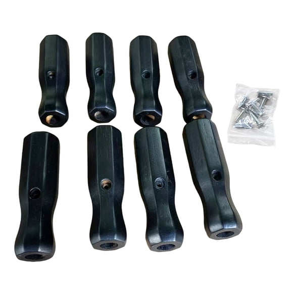 8Pcs Table Football Handle Table Soccer Replacement Handle Foosball Handle Grip Football Game Rod Handle Nonslip Designs