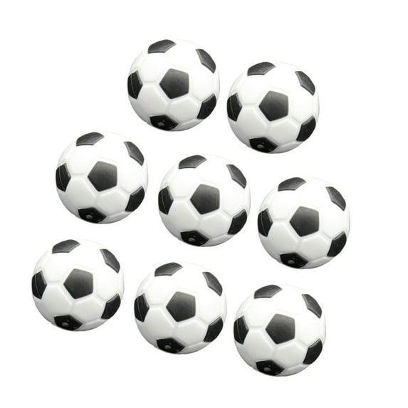 8Pcs Table Football Soccer Balls Official Small Table Footballs Balls